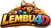 Logo lembu4d bernuansa neon